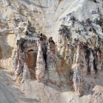 Doigts de fée vus depuis Lookout Point dans le Grand Canyon (de Yellowstone)