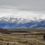 Montagnes vers Livingston (Montana)