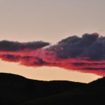 Un gros nuage rose pour nous souhaiter bonne nuit - Vernon