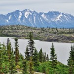 Le Bernard Lake peu après White Pass - Yukon