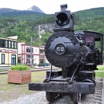 Ancienne locomotive de la White Pass à Skagway - Alaska