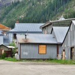 Baraques de tôle à Dawson - Yukon, Canada