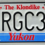 Plaque d'immatriculation du Yukon, territoire du Klondike et des chercheurs d'or - Canada