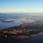 Vue aérienne de Vancouver - Canada
