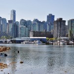 Coal Harbour depuis Stanley Park - Vancouver
