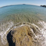 Vue panoramique et effet fish eye sur Florencia Bay - Canada