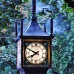 L'horloge Steam Whistle dans le quartier de Gastown - Vancouver