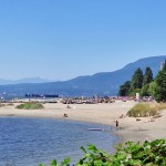 "English Bay", l'une des plages de Vancouver