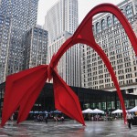 La sculpture Flamingo de Alexander Calder haute de 16 mètres - Chicago