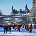 Ottawa - Le Canal Rideau gelé